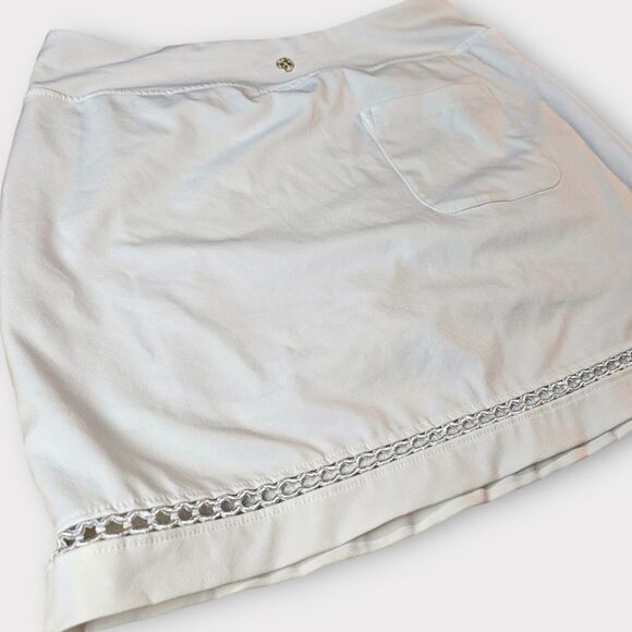 Lilly Pulitzer White Luxletic Tennis Skirt Size 4 - Picture 6 of 12